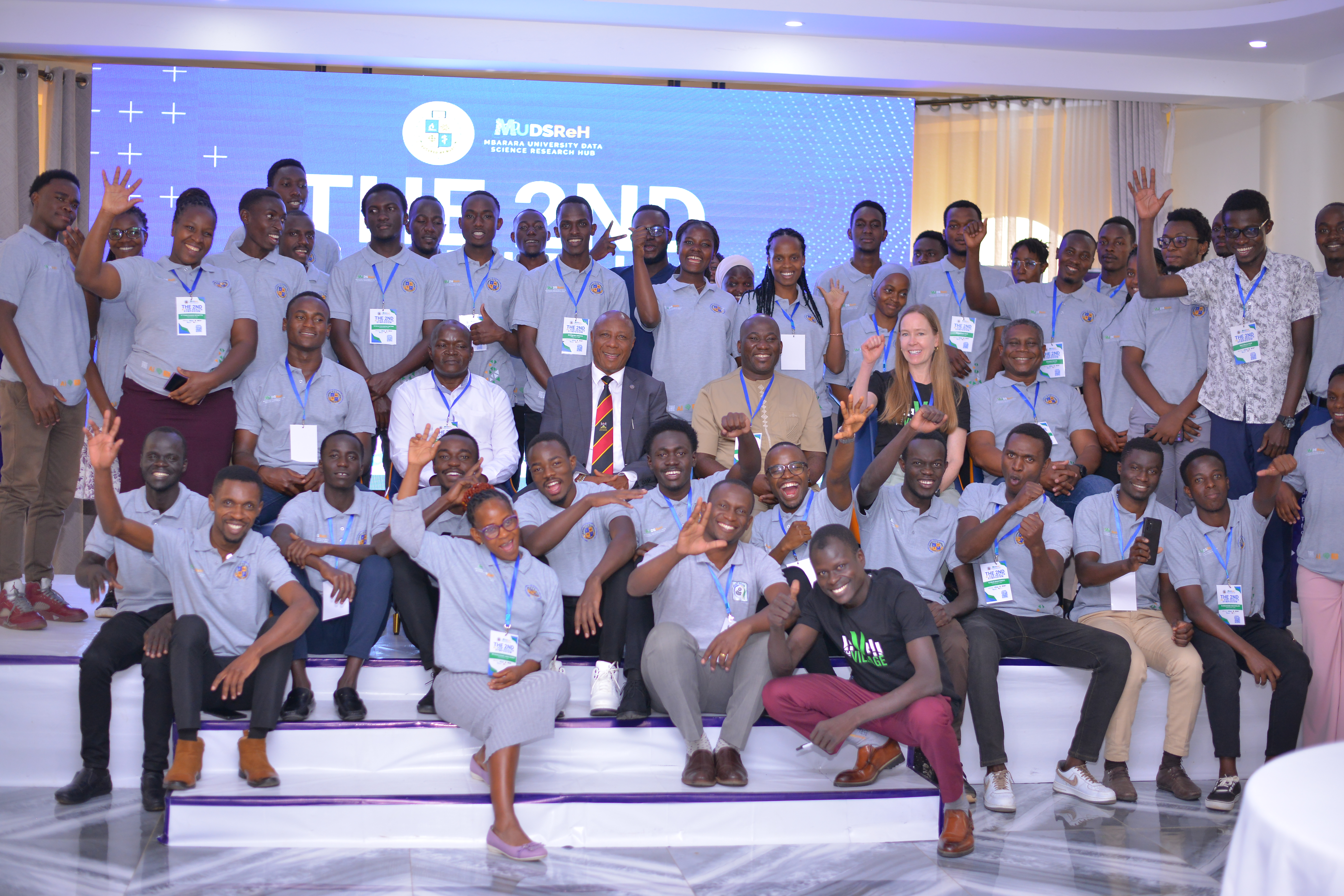 Researchers collaborating